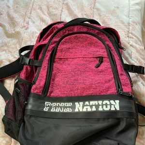 Pink bookbag